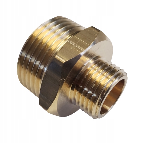 

Mosiężny Nypel Redukcyjny 3/4'' x 3/8 Mocny Polski