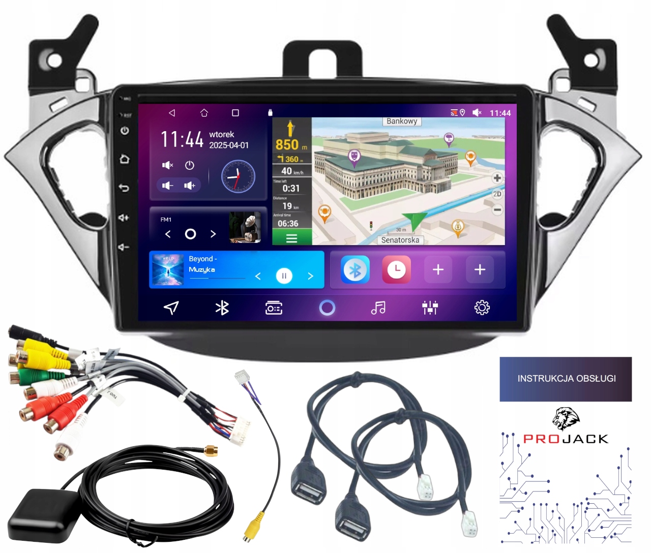 Autorádio Gps Android Opel Corsa E 2015-2019 Carplay Wifi 4GB 64GB