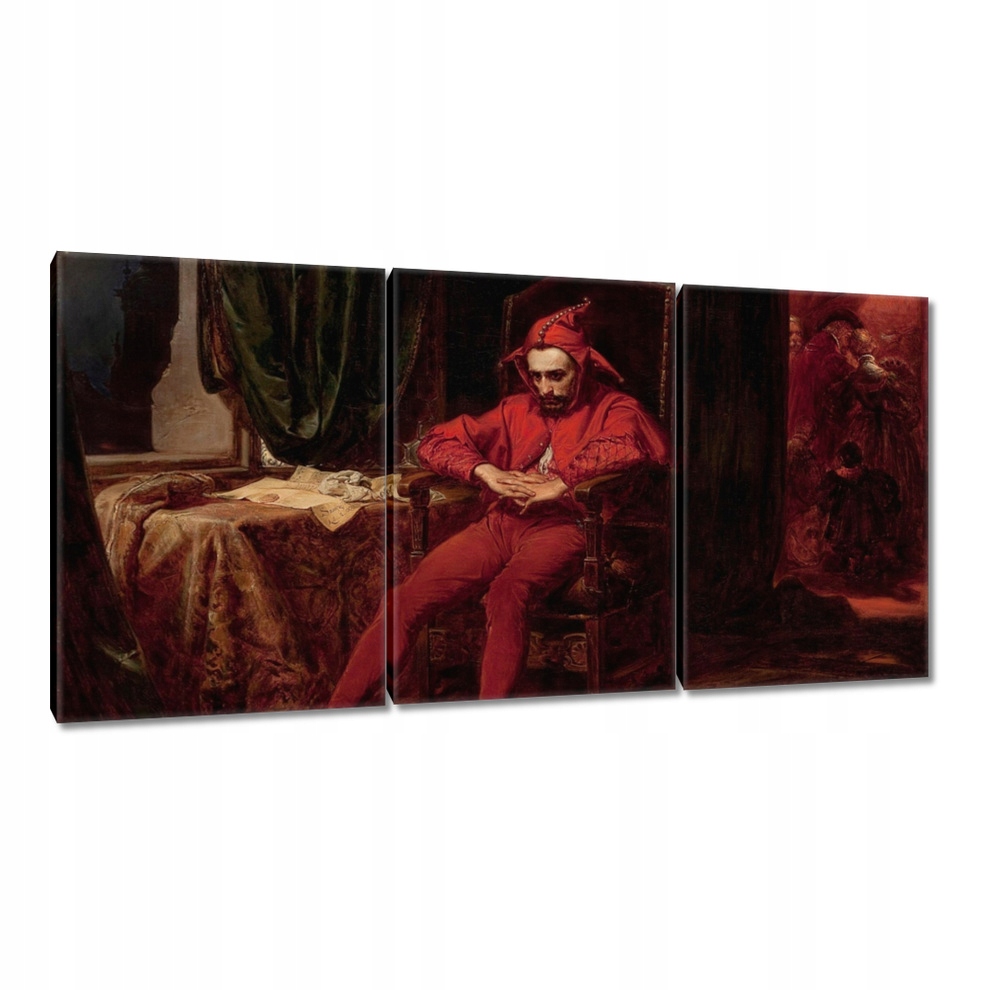 

Obrazy 120x60 Stańczyk w czasie balu