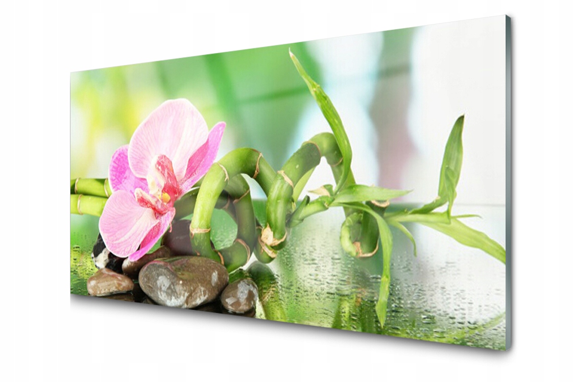 

Panel szklany Płytka Bambus Roślina 100x50