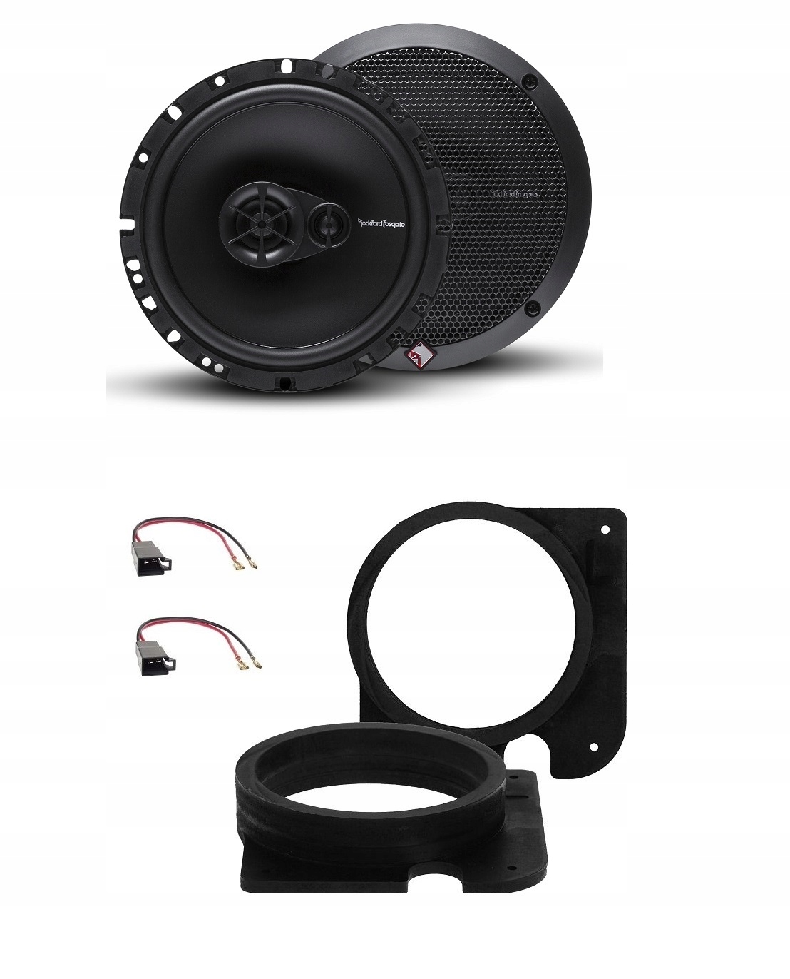 Rockford Fosgate R165x3 Automobilové reproduktory 165 mm Vw Golf 3 Vento Predné