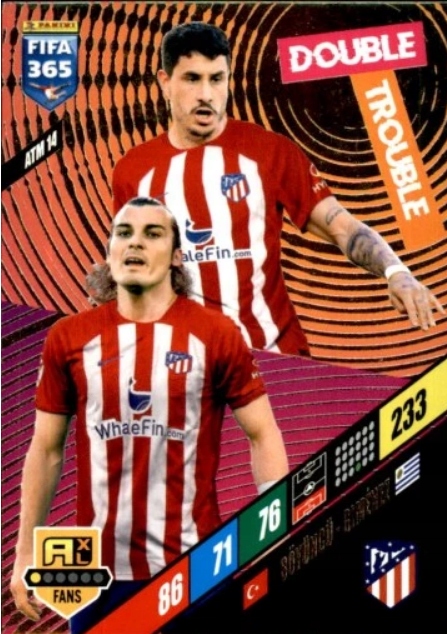 Fifa 365 2024 Panini Double Trouble Soyunco Gimenez Atm 14 Atletico