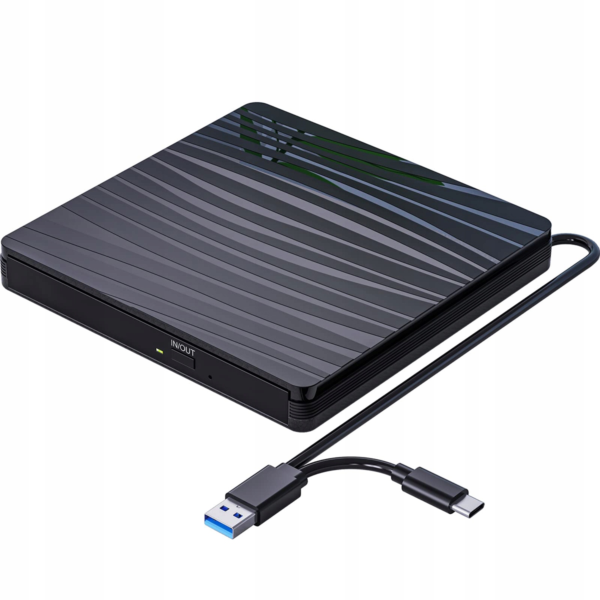 Nagrywarka napęd DVD zewnętrzna Usb 3.0 Usb-c Windows macOS
