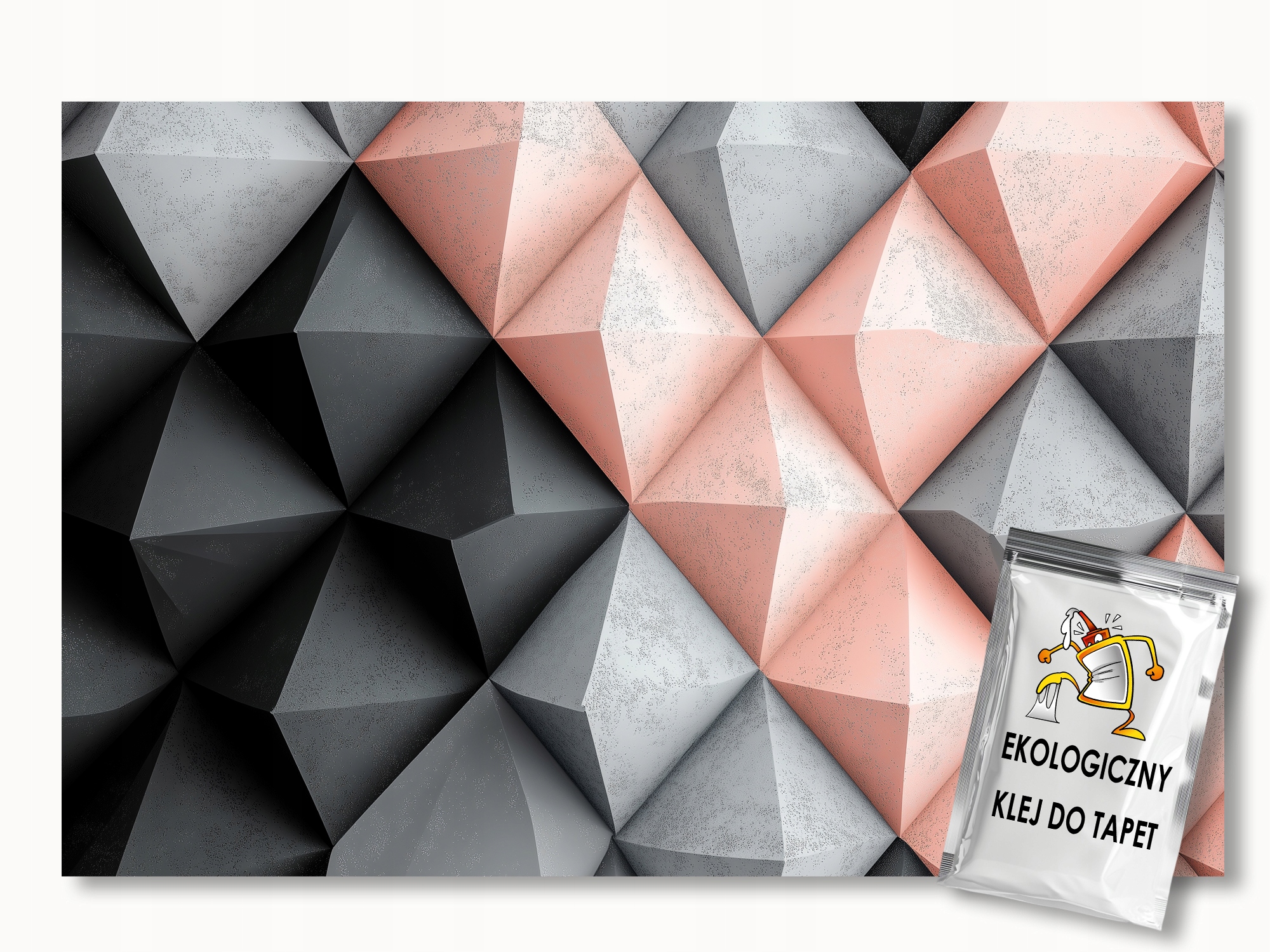 Fototapeta Flizelina Abstrakce Geometrie Iluze Hloubka 3D 300x280 155g