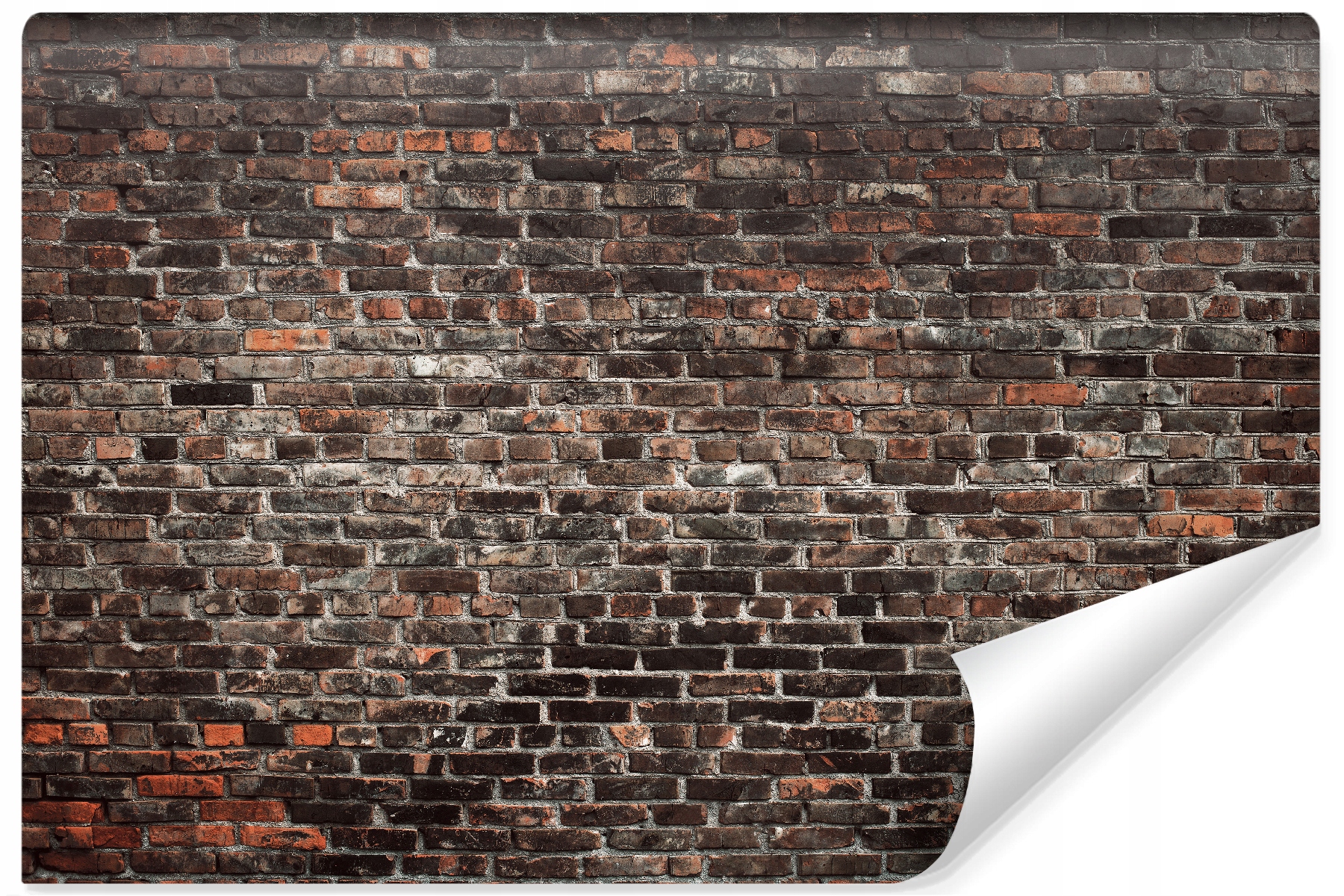 Fototapeta do obývacího pokoje Stará cihlová zeď 3D efekt 405x270