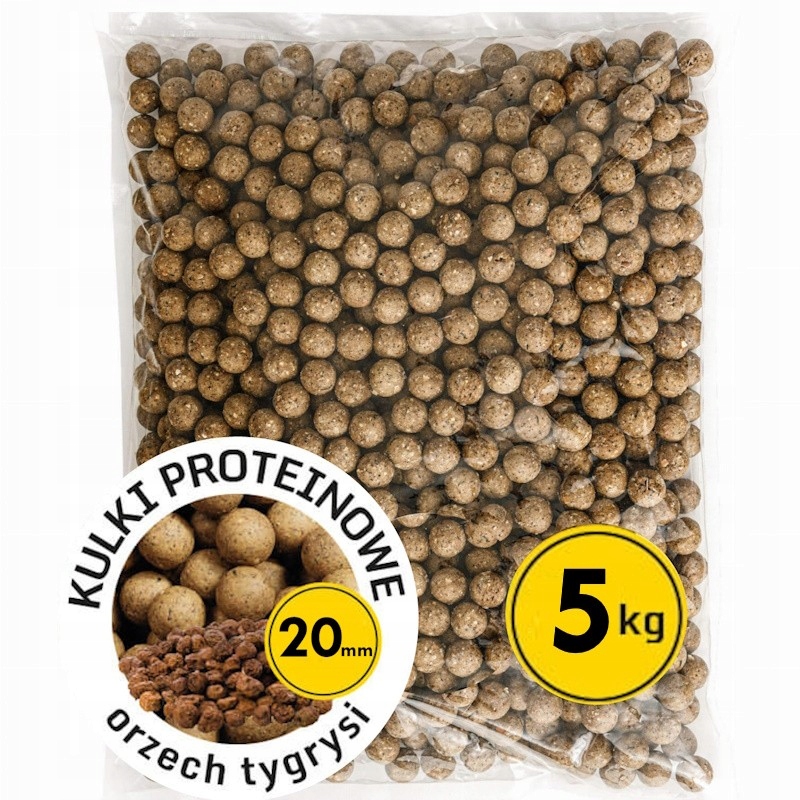 Proteinové kuličky Tygří ořech 20 mm 5 kg Carp Target