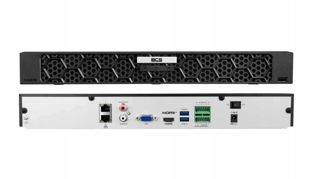 Ip rekordér BCS-P-NVR3202-A-4K(5) 32 kanálov, až 16 Mpx, 2xHDD Bcs Point