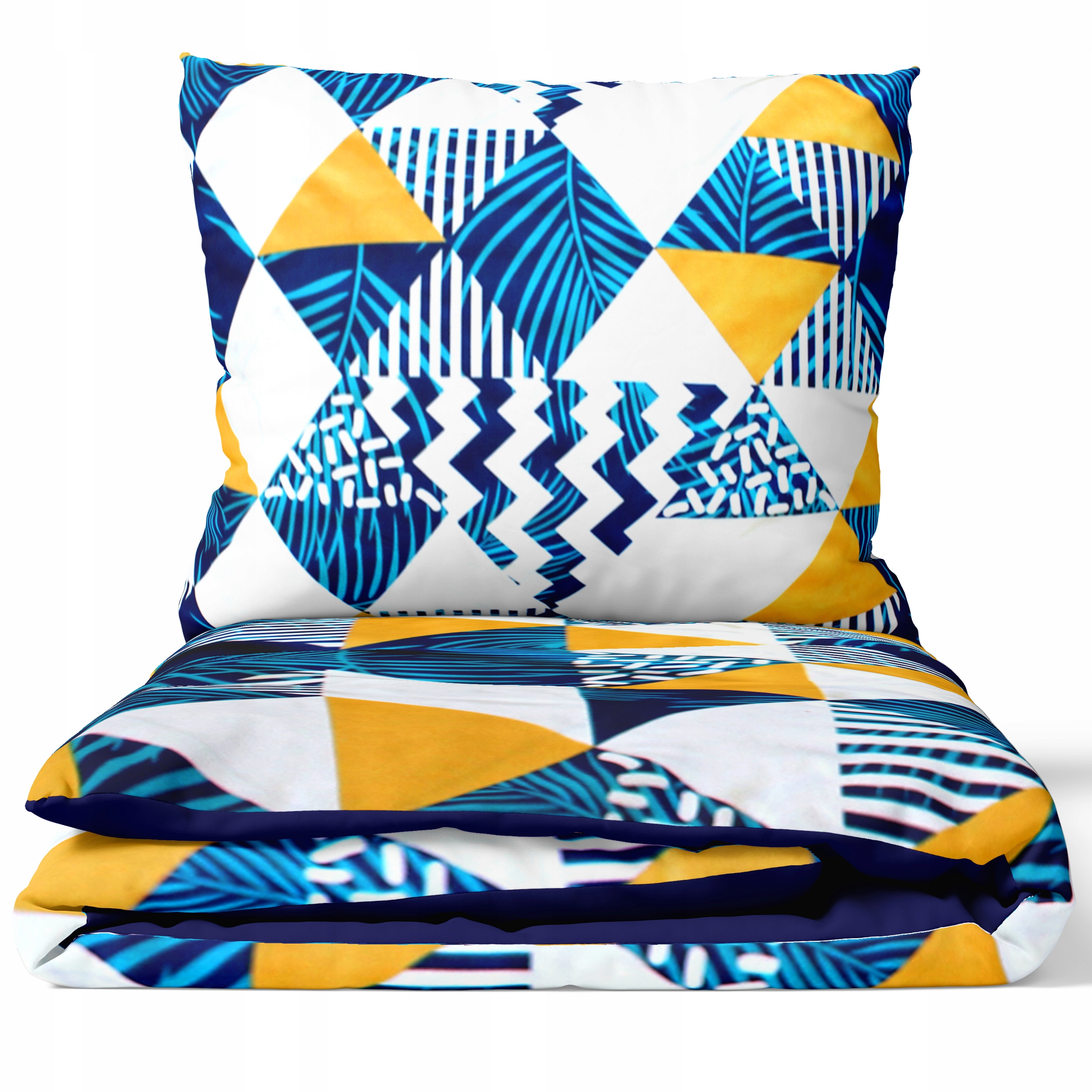 NOWOCZESNY KOMPLET POŚCIELI 200x200 DWUSTRONNA POLSKA POŚCIEL MODERN