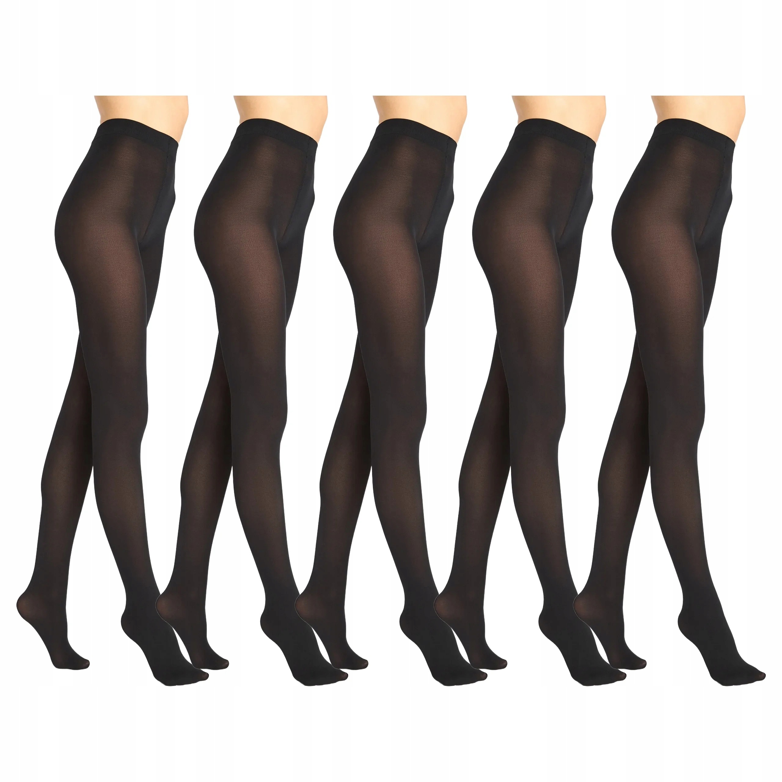 5 x Punčocháče Cover 50 den Marilyn Black XL/2XL