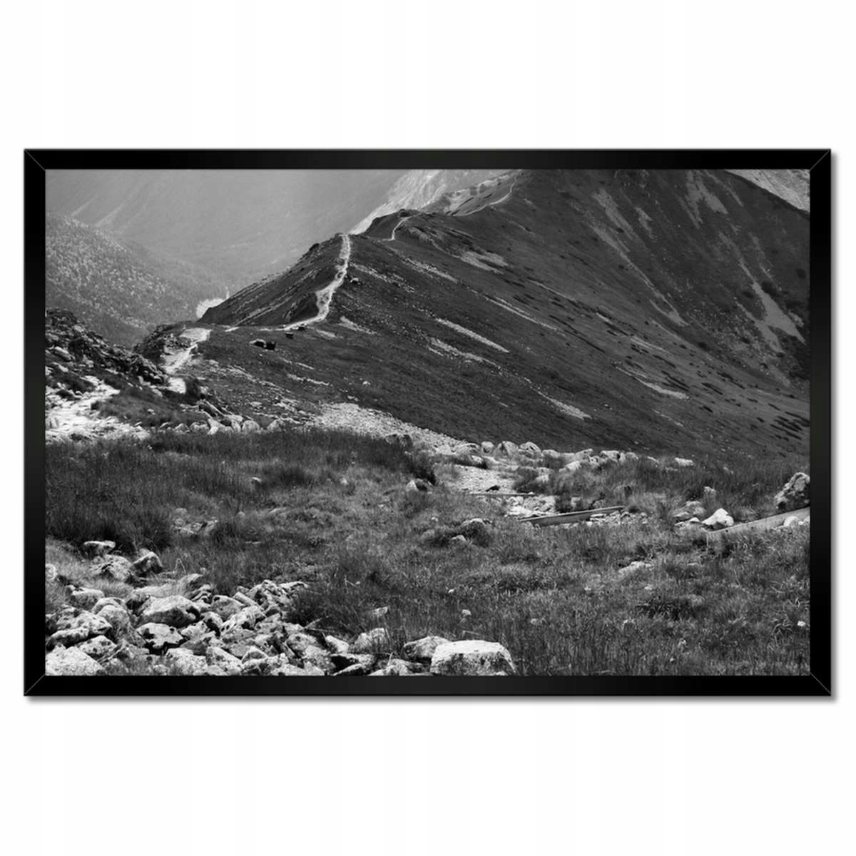 Plakáty v rámu 60x40 Tatry Polské hory Pohled