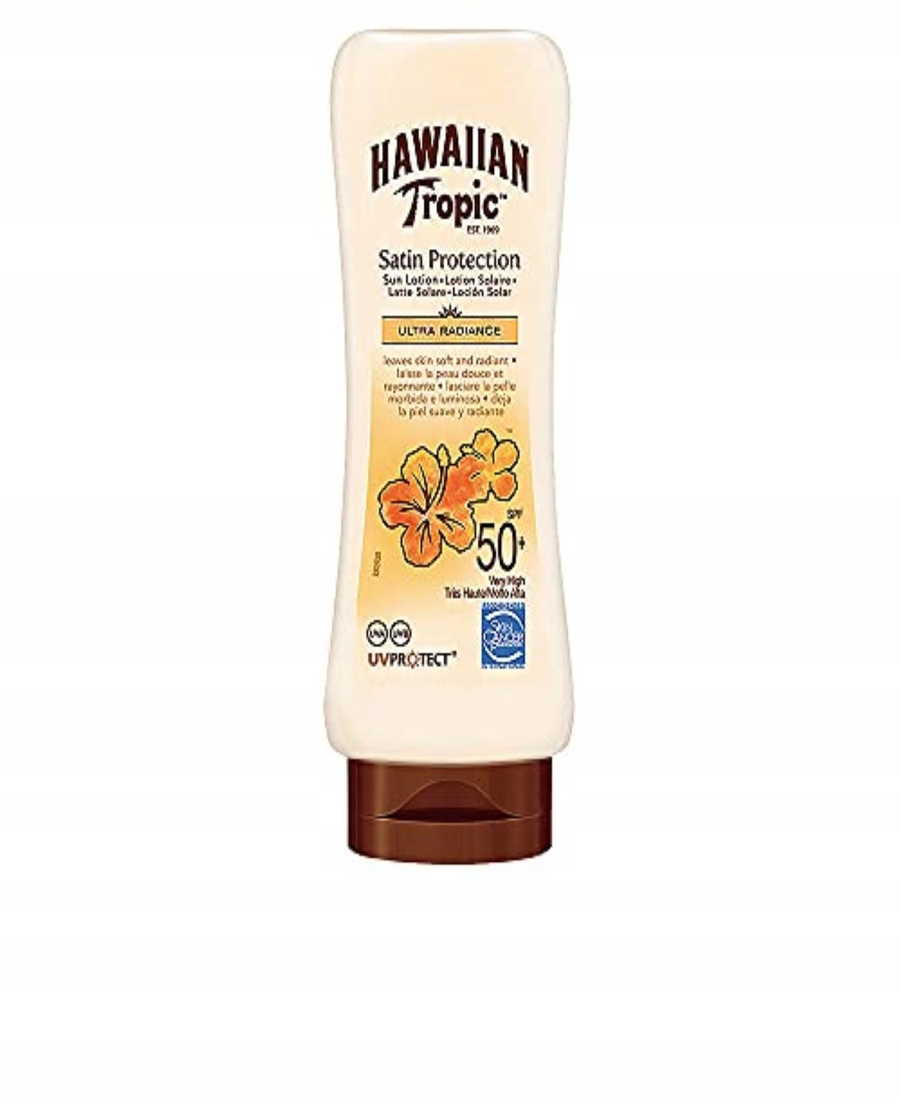 Hawaiian Tropic Mléko Na Opalování Spf 50+ Satin Protec