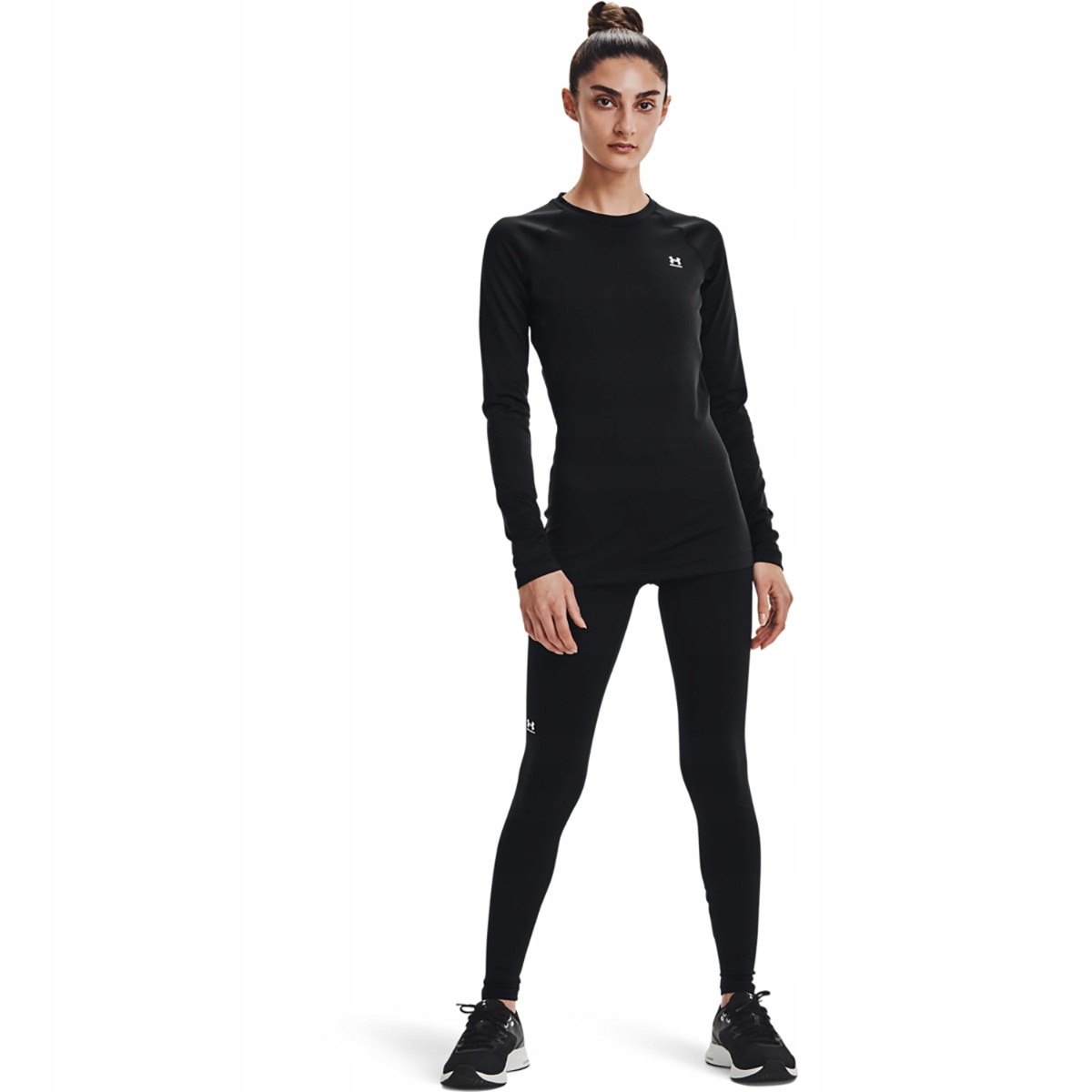 Damskie legginsy treningowe termoaktywne Under Armour Ua Cold Gear Authenti
