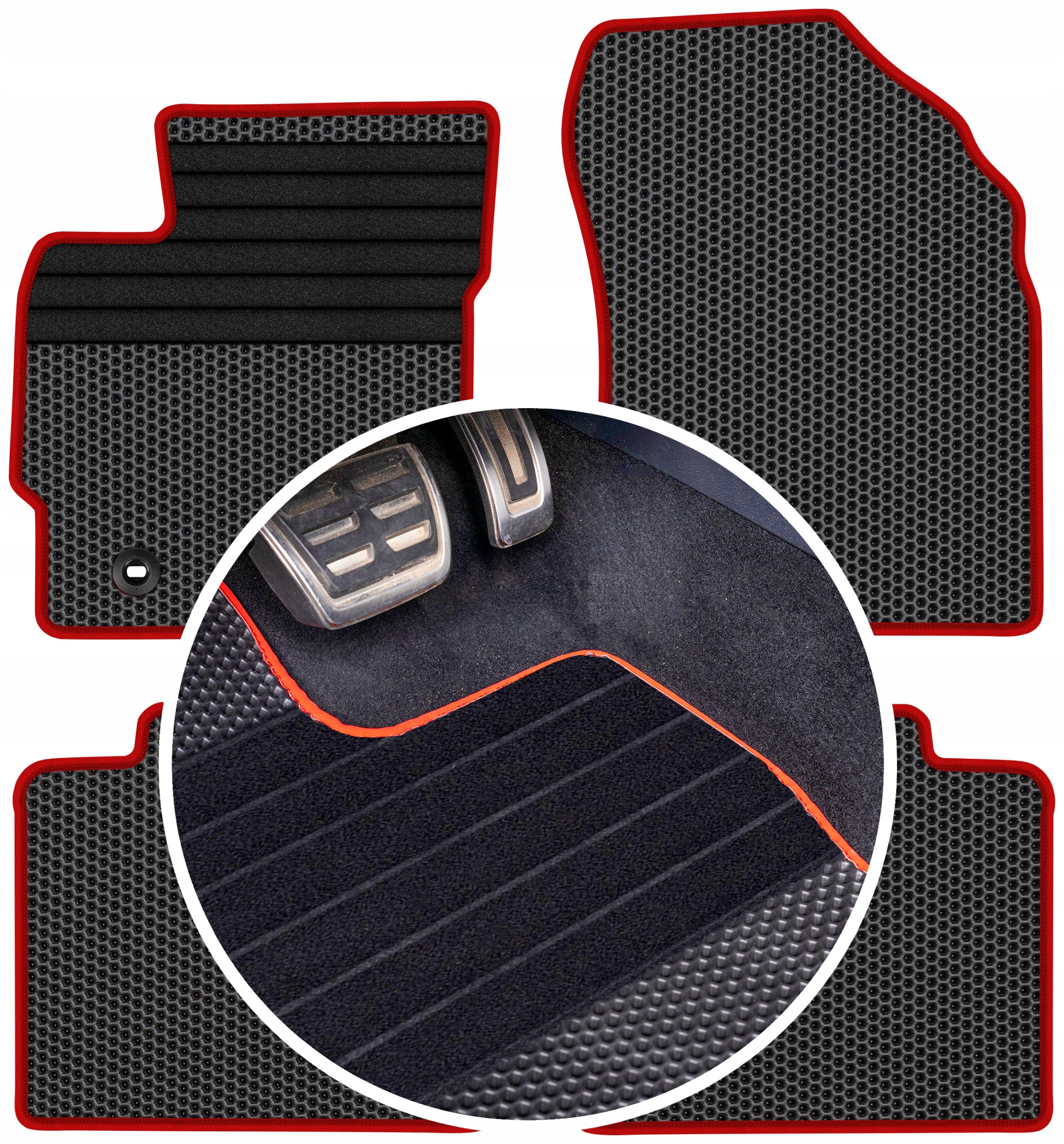 Toyota Corolla XI 2014-2019 Gumové koberce Eva Eternity Plastry Medu