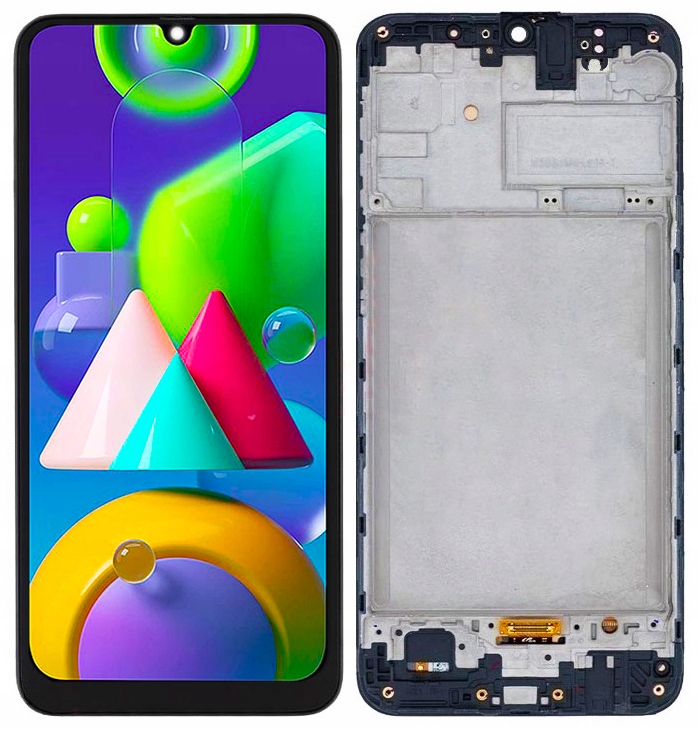 Oled displej pro Samsung Galaxy M21 M215 LCD Rámeček