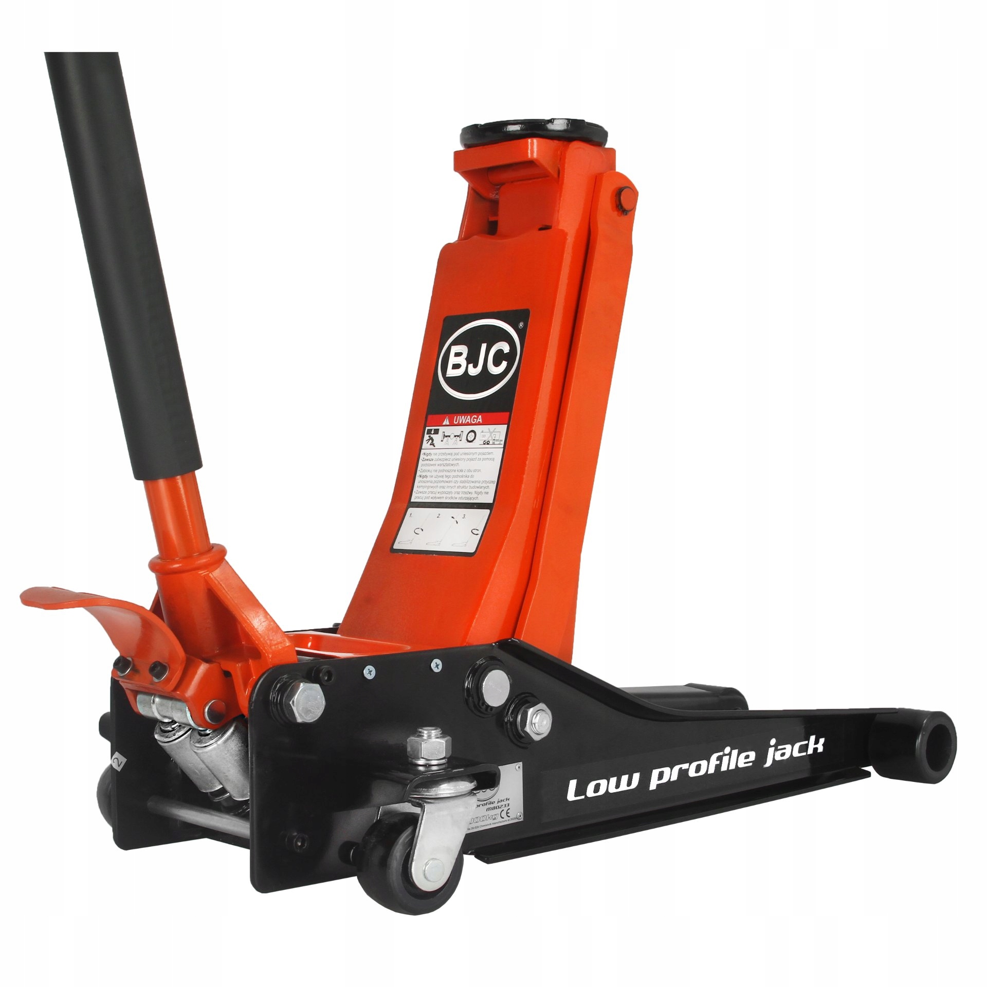 2× Podnośnik niskoprofilowy BJC 3T 80-510 mm