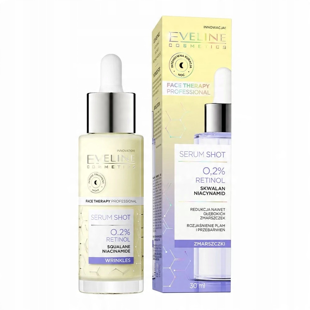 

Eveline Serum Shot 0,2% Retinol Serum na Zmarszczk
