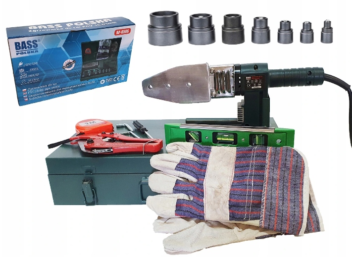 ZGRZEWARKA DO RUR PP PCV KZTAŁTEK 16-63mm 2900W BASS POLSKA Marka Bass Polska