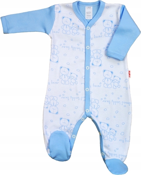 

Pajac pajacyk rozpinany Dużo Wzorów r 62 Klekle