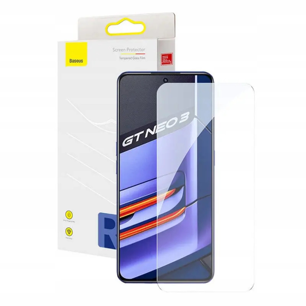 Szkło hartowane Baseus do realme Gt Neo3 (przezroczyste) Baseus