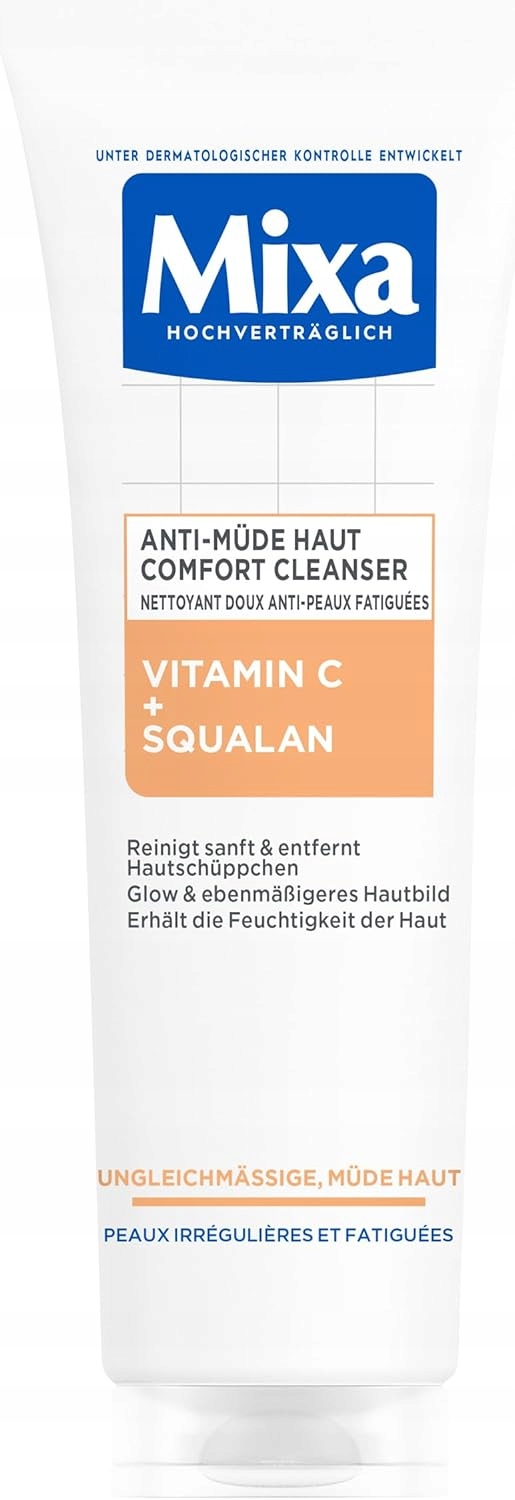 Mixa gel čistící vitamín C pro unavenou pleť 150 Ml