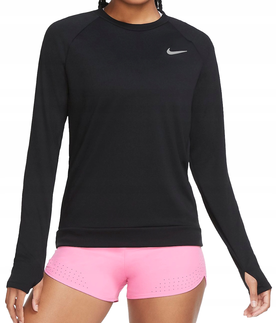 Koszulka Damska do Biegania Nike Longsleeve Pacer Dri-FIT CU3270-010 L