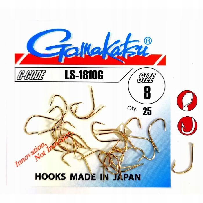 LS-1810G Hooks Gold #12