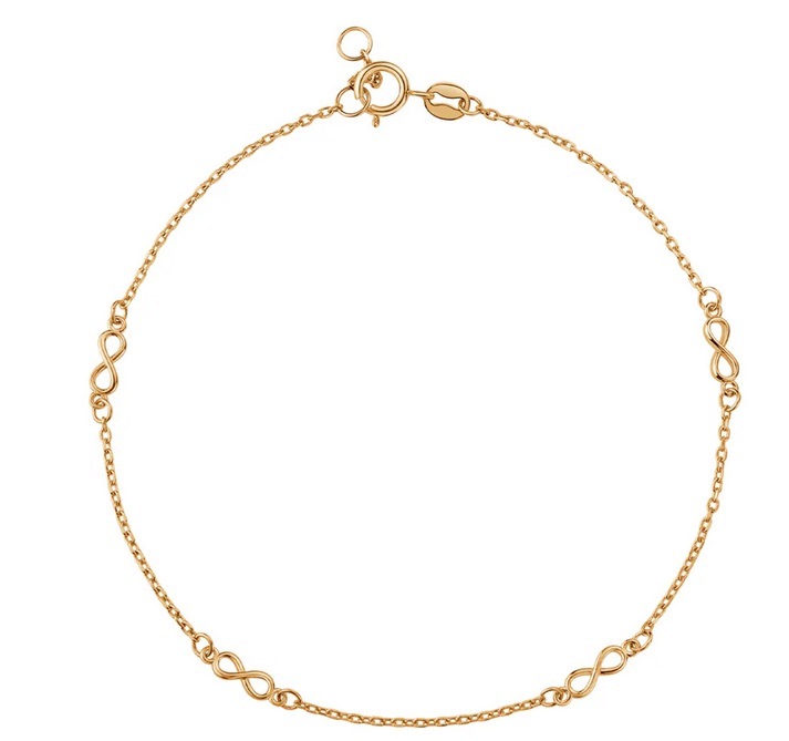 Złota Bransoletka Nieskończoność Verona Jewellery