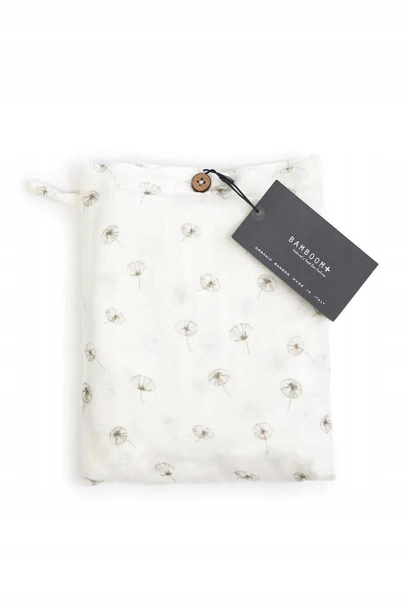 

Otulacz bambusowy muślinowy Dmuchawce Bamboom