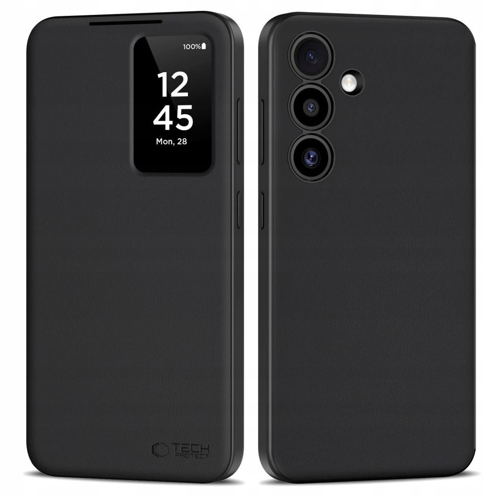 Etui Tech-Protect Smart Wallet na Samsung Galaxy S25 czarny mat