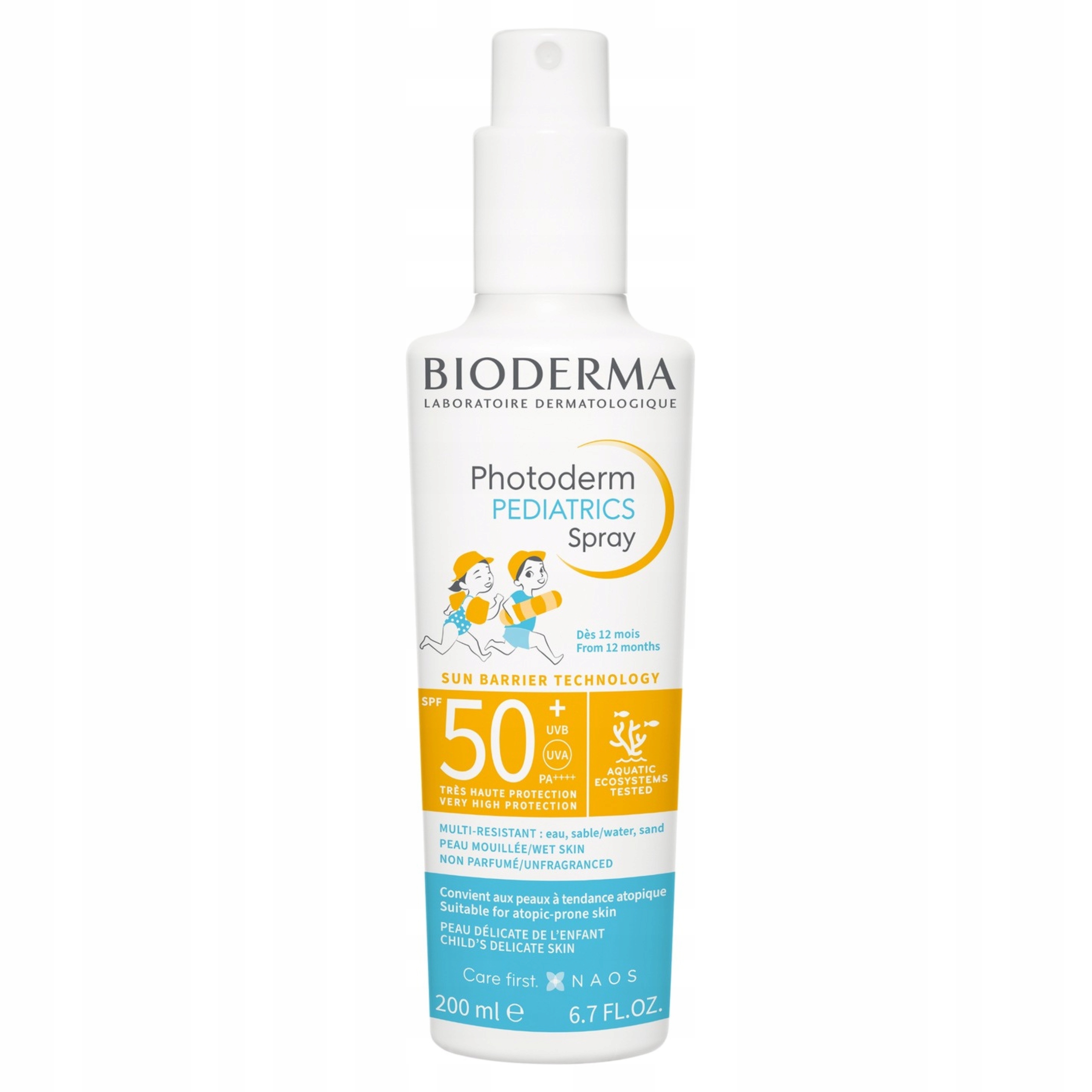 Bioderma Photoderm Pediatrics Spray ochronny dla dzieci SPF50+ 200 ml