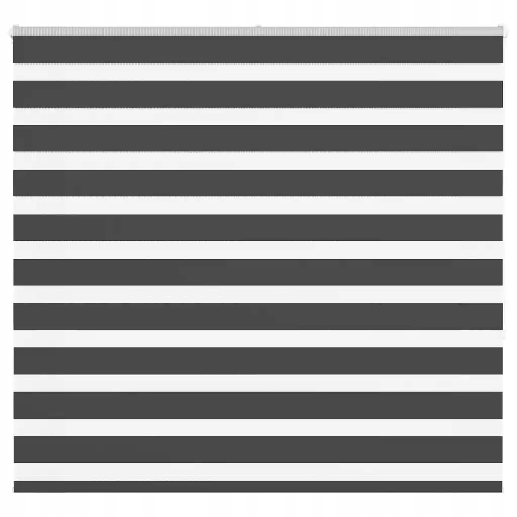 vidaXL Zebra roleta černá 160x150 cm šířka látky 155,9 cm polyester