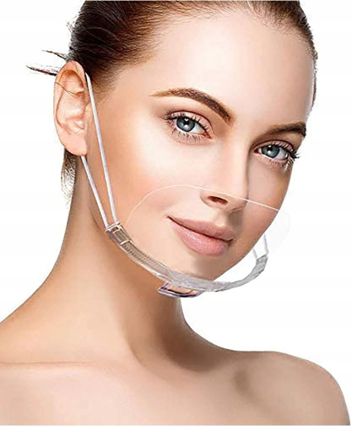 PRZYŁBICA OCHRONNA OSŁONA NA USTA NOS MASKA MINI