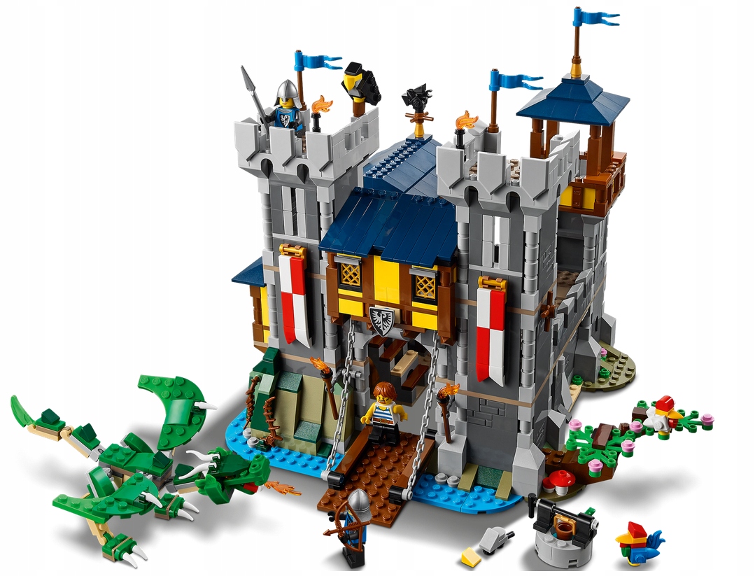 LEGO CREATOR 31120 - ŚREDNIOWIECZNY ZAMEK Wiek dziecka 9 lat +