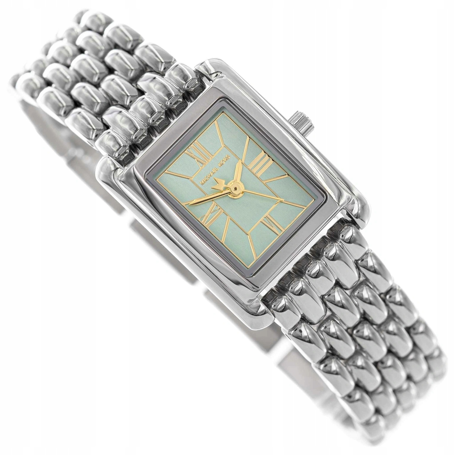 Damski Zegarek Michael Kors MK7611 Essex Srebrny Na Bransolecie