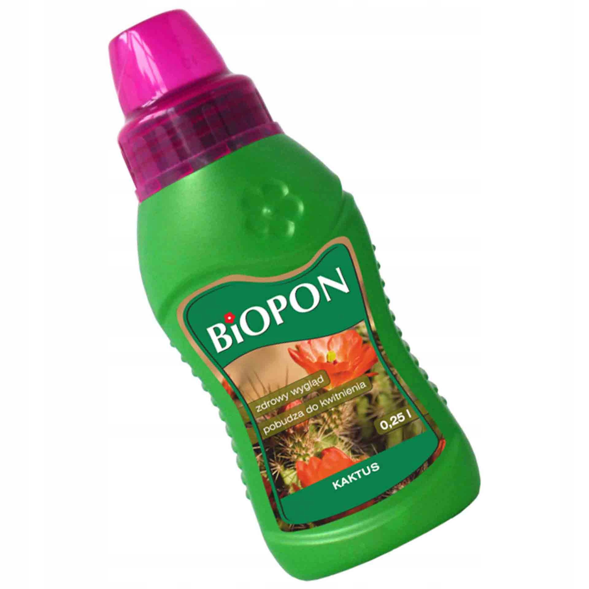 

Biopon Nawóz Płyn Do Kaktusów 0,25 L