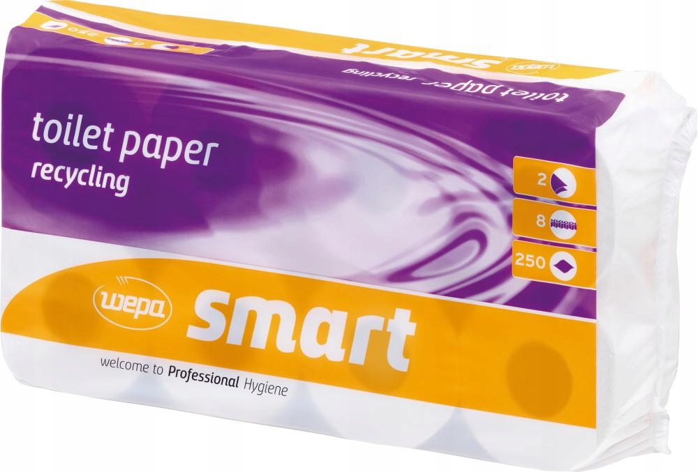 

Papier toaletowy 2-warstwowy WEPASmart 64 rolki