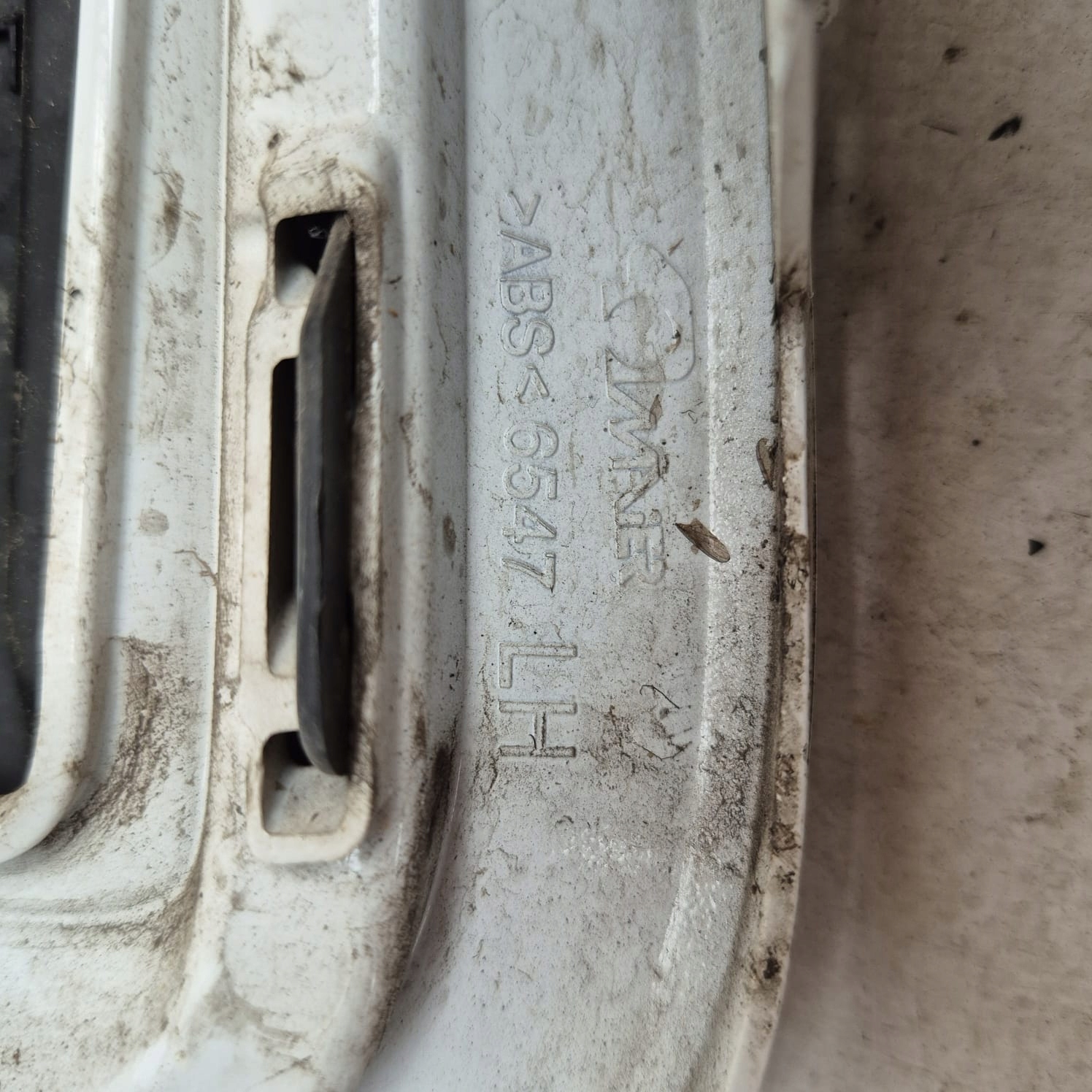 CITROEN BERLINGO grid left of a bumper front 9816871077