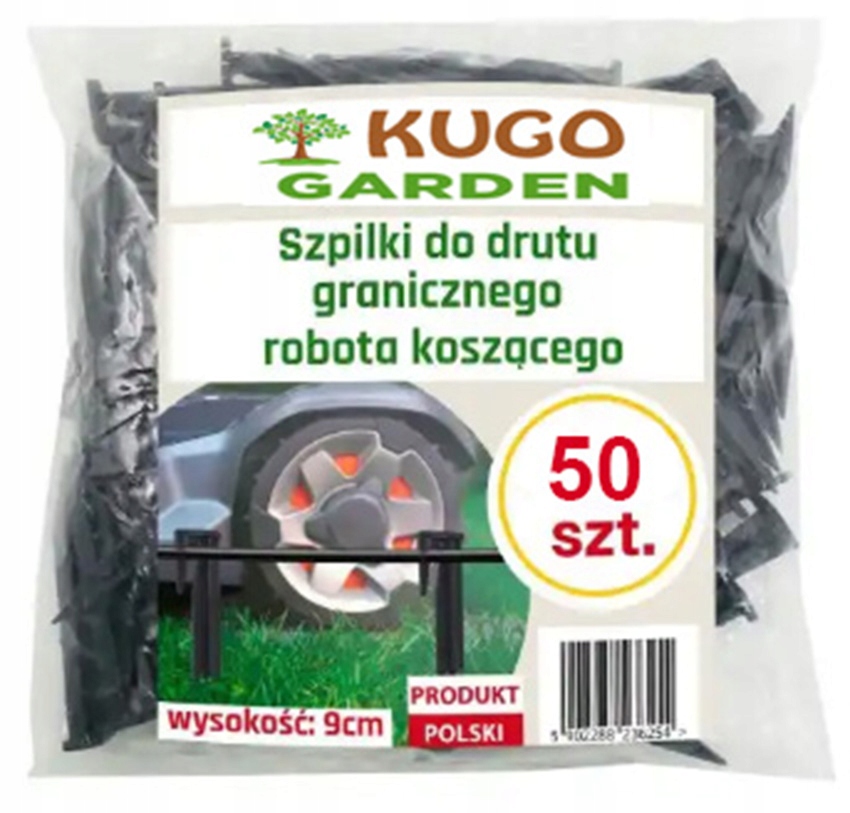 PRZEWÓD KABEL OGRANICZAJĄCY DO KOSIARKI ROBOTA 50m GRUBY 2.7mm + 50 SZPILEK Marka inna