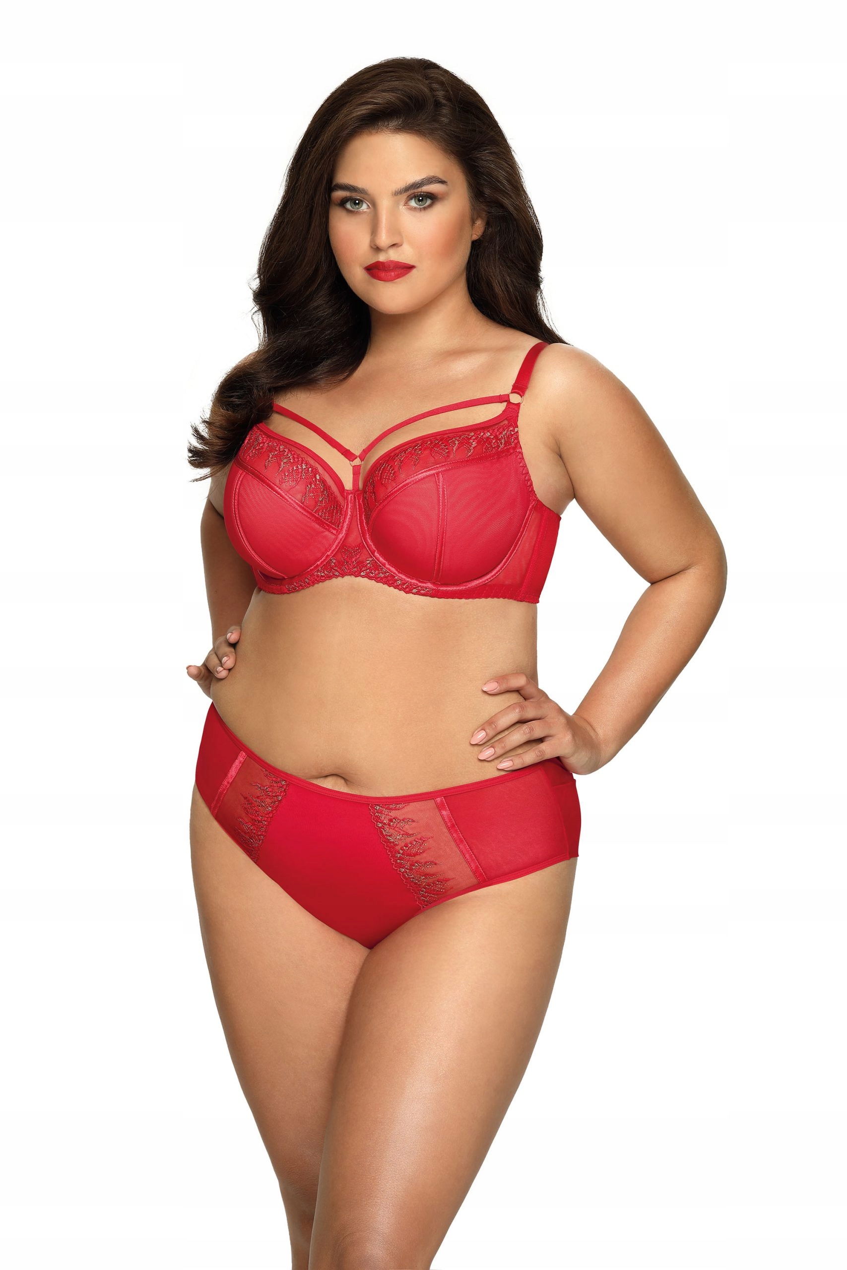 Novika/Ava Podprsenka 70J Margot N02 červená