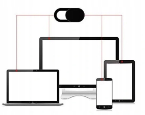 ZAŚLEPKA DO KAMERKI KAMERY LAPTOPA ZASŁONKA OSŁONA OCHRONA DLA TABLETU EAN (GTIN) 5903933518206