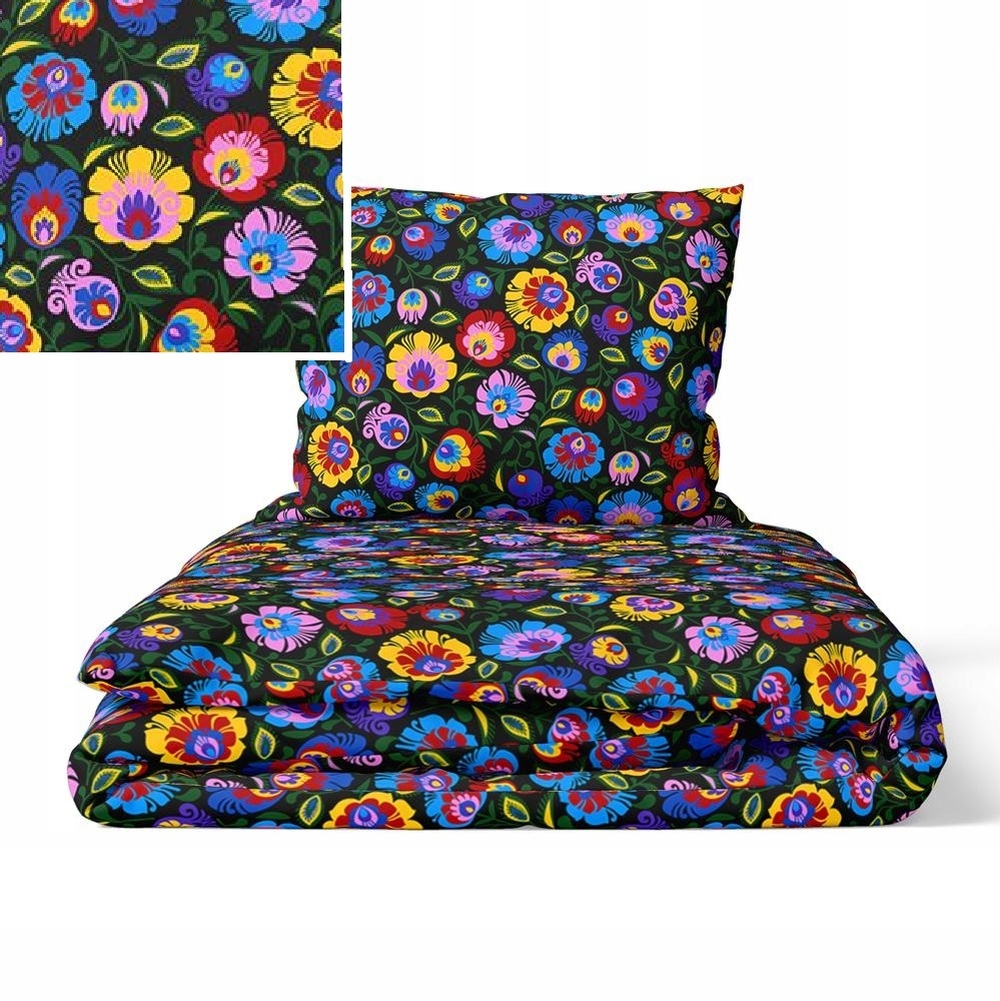 Sada Povlečení 160x200 2x70x80, 100% Bavlna, 140 g/m2, vzor: Łowicki cz