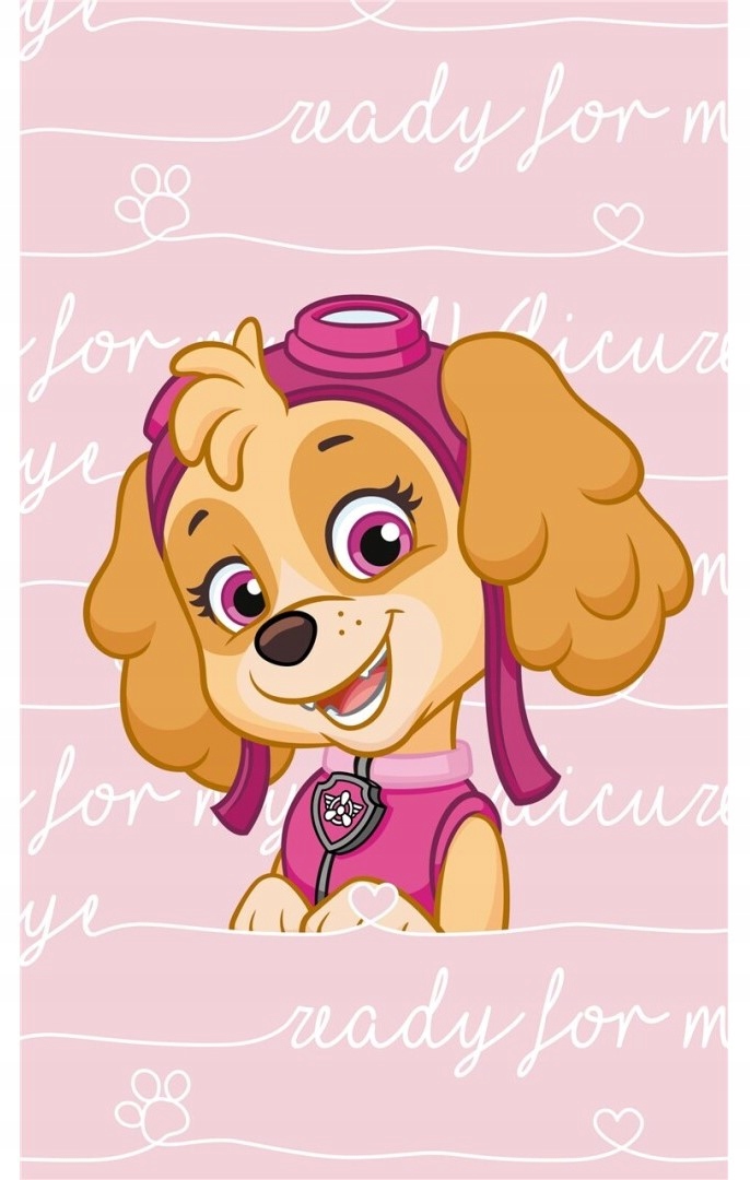 

Ręcznik Psi Patrol Skye plażowy 70x140