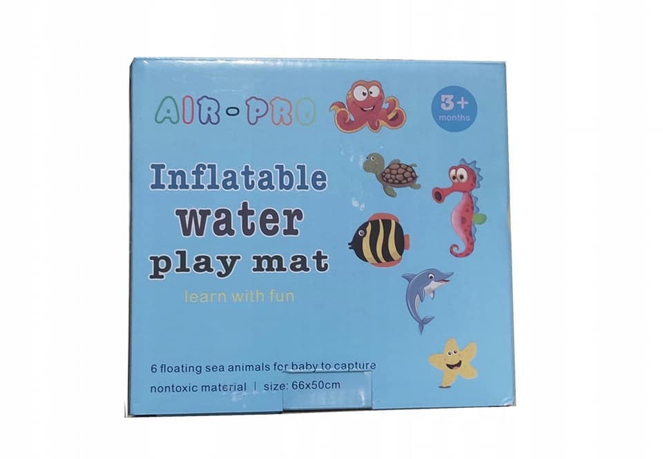 MATA WODNA SENSORYCZNA XXL DLA NIEMOWLĄT Z POMPKĄ Bohater brak