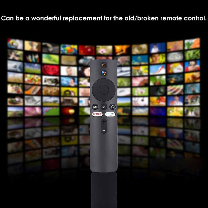 PILOT DO XIAOMI XMRM-006 MI TV 4X / BOX S / STICK HIGH HQ GŁOS BT czarny Rodzaj pilot