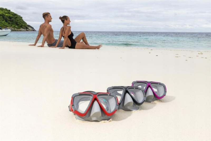 MASKA DO NURKOWANIA OKULARY BESTWAY CZERWONE Marka Bestway