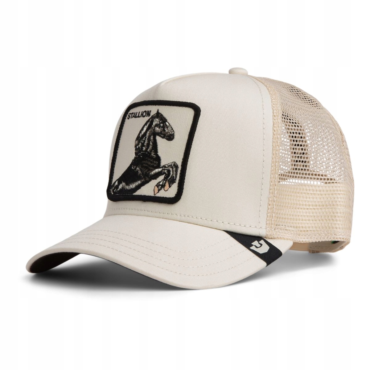 Goorin Bros kšiltovka Stallion Trucker Kůň vel. univerzální krémová