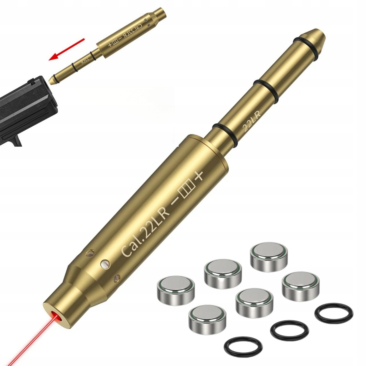 CAL.22LR Trenażer Strzelecki Z Czerwony Laser Do Ćwiczeń Strzeleckich