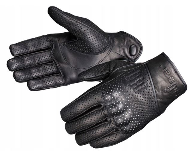 STYLOWE SKÓRZANE RĘKAWICZKI MOTOCYKLOWE HUSAR L Model Breeze
