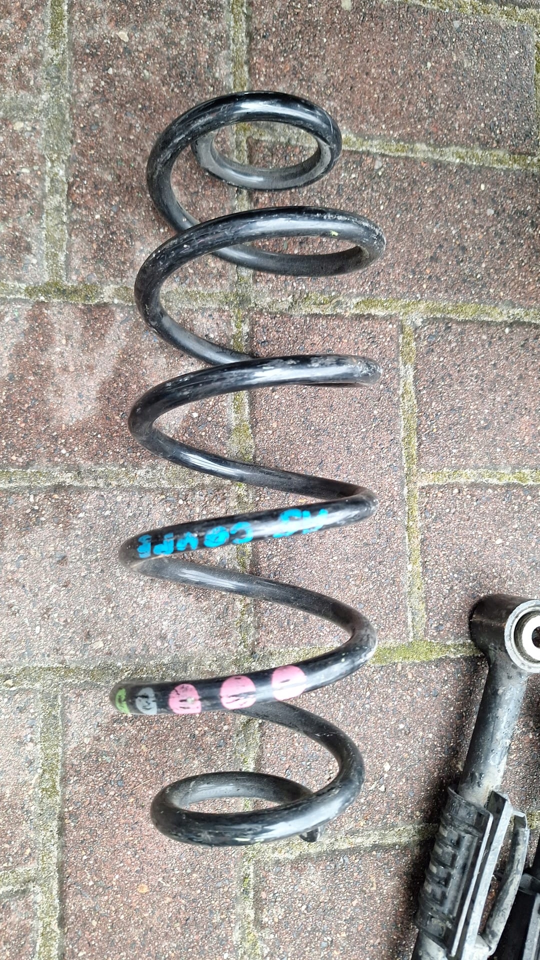 spring springing rear part AUDI A5 COUPE