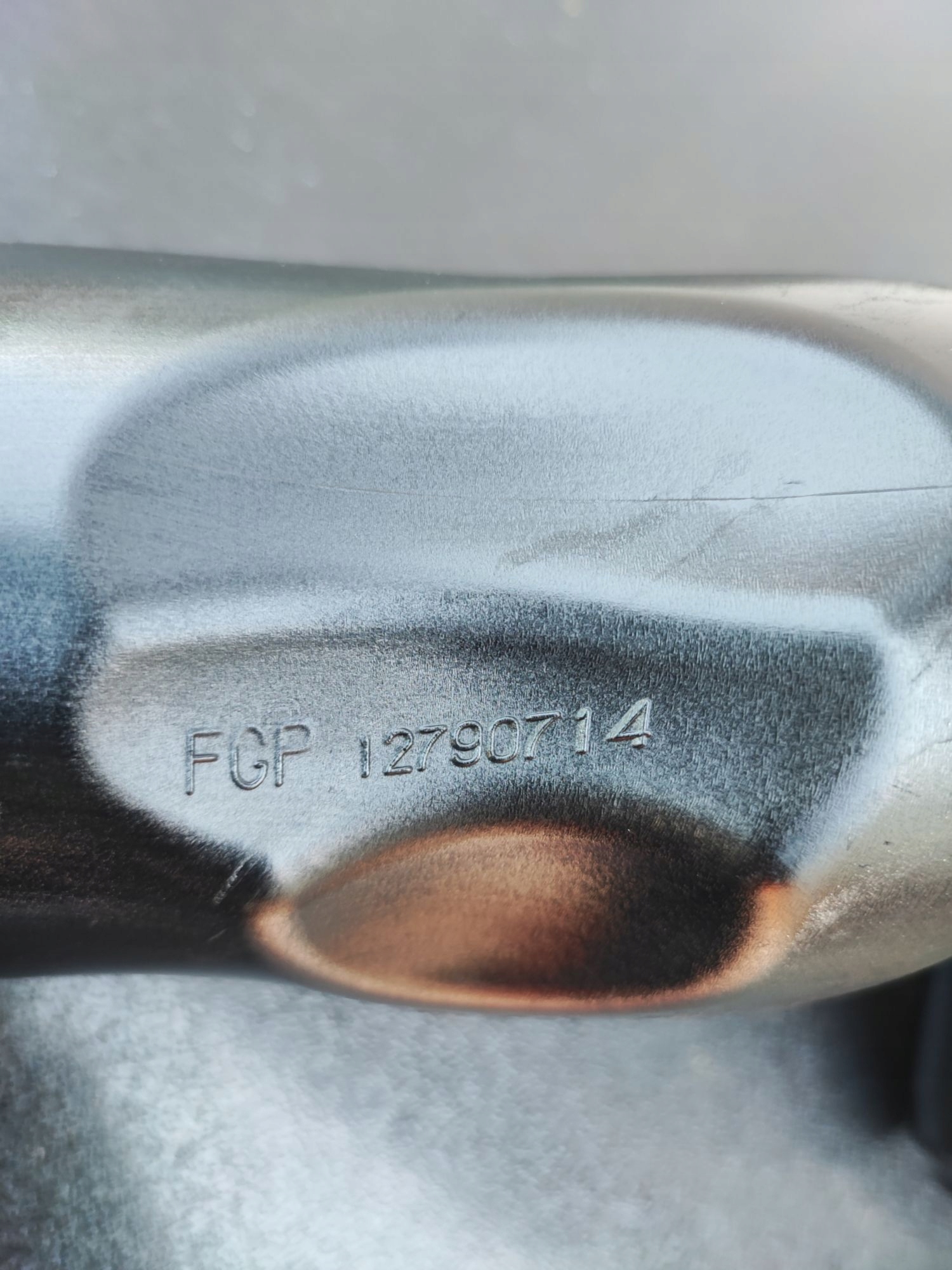 cijev Turbo interkulera prijenos 2.8 SAAB 12790714